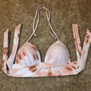 aerie perky triangle bikini top
